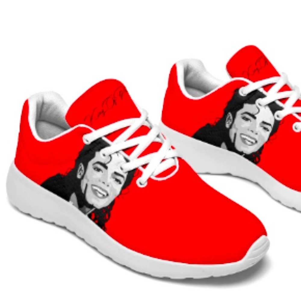 Michael Jackson Sneakers Mens -6/ Womens-8
